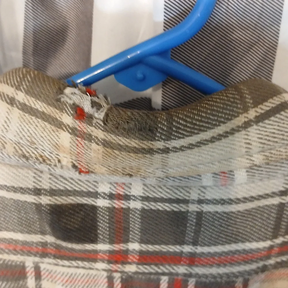 Winter King Vintage Flannel 40s / 50s Large - Picture 4 of 9